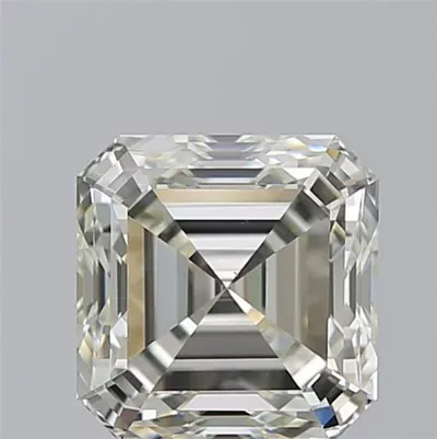 3.51ct K VS2 Very Good Cut Asscher Diamond
