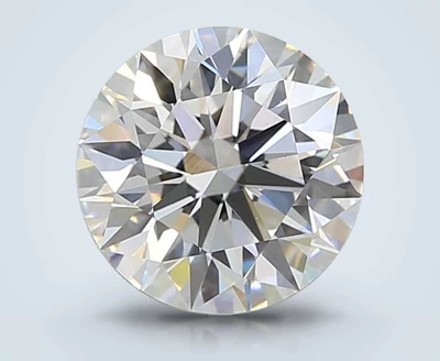 2.11ct F VS1 Rare Carat Ideal Cut Round Lab Grown Diamond