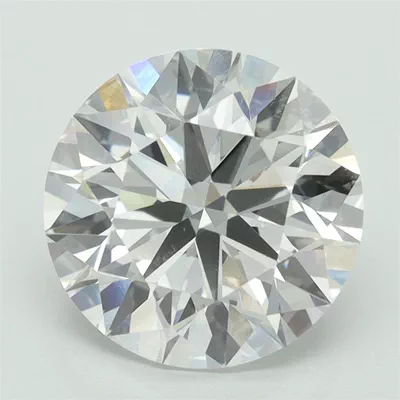 3.56ct D VVS2 Rare Carat Ideal Cut Round Lab Grown Diamond