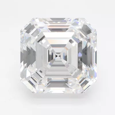 5.03ct D VVS2 Rare Carat Ideal Cut Asscher Lab Grown Diamond