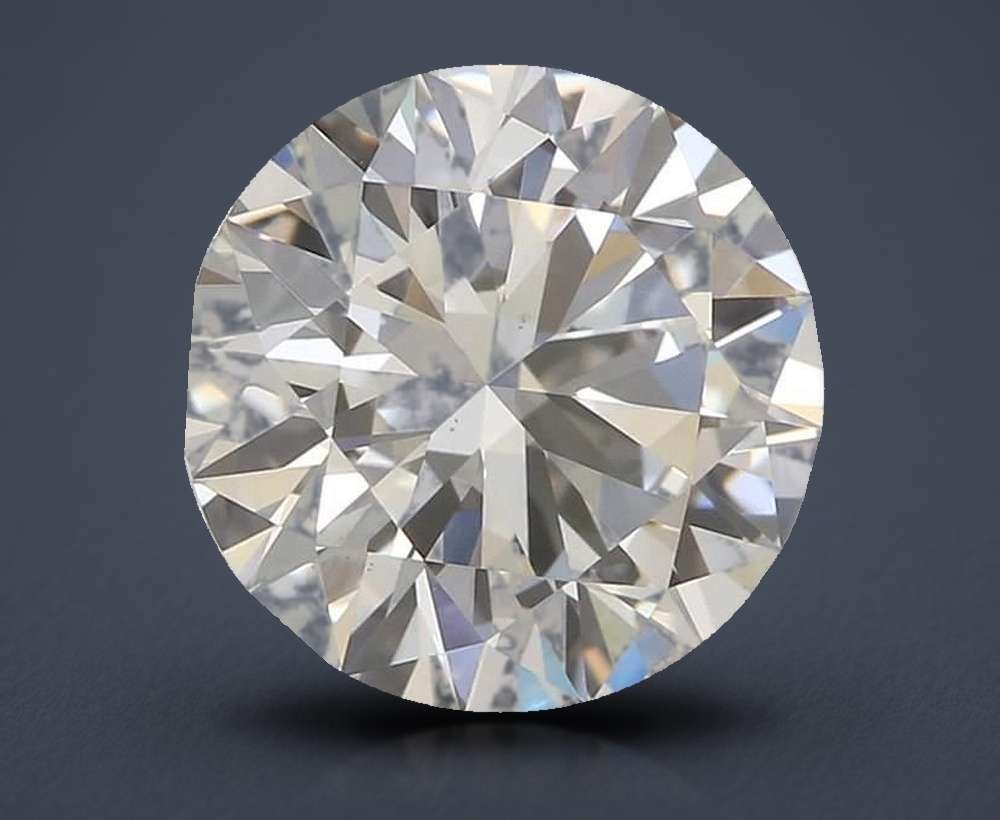 2.00ct F VS1 Excellent Cut Round Lab Grown Diamond