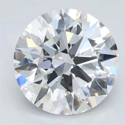 2.70ct D VVS1 Rare Carat Ideal Cut Round Lab Grown Diamond