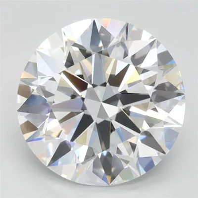 3.00ct D FL Rare Carat Ideal Cut Round Lab Grown Diamond
