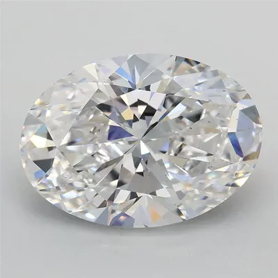 3.53ct D VS1 Rare Carat Ideal Cut Oval Lab Grown Diamond
