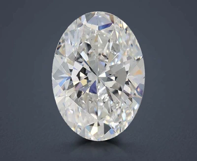 3.53ct D VS1 Rare Carat Ideal Cut Oval Lab Grown Diamond