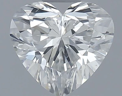 0.72ct H SI1 Rare Carat Ideal Cut Heart Diamond