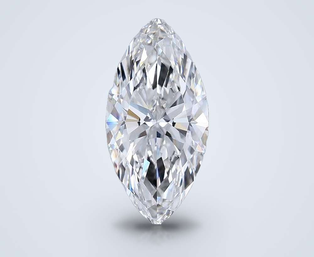 10.06ct F VVS2 Rare Carat Ideal Cut Marquise Lab Grown Diamond
