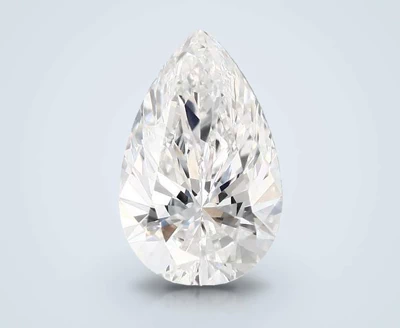 2.21ct E SI1 Rare Carat Ideal Cut Pear Diamond