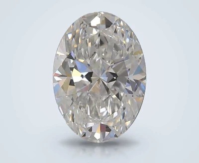 1.03ct D VVS2 Rare Carat Ideal Cut Oval Lab Grown Diamond