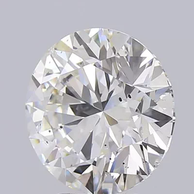 4.67ct F SI1 Rare Carat Ideal Cut Round Lab Grown Diamond