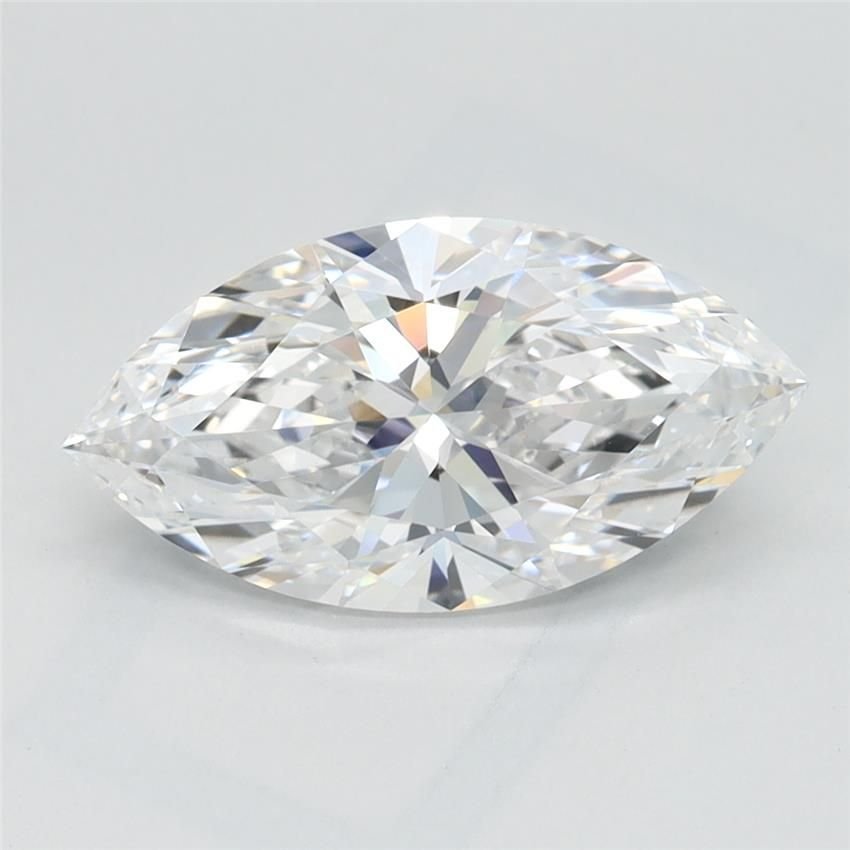 1.61ct D VVS1 Rare Carat Ideal Cut Marquise Lab Grown Diamond