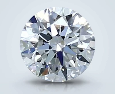 0.38ct H VVS1 Excellent Cut Round Diamond