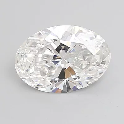 3.05ct E VVS2 Rare Carat Ideal Cut Oval Lab Grown Diamond