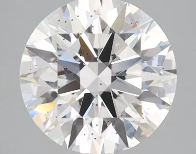 2.05ct F SI1 Rare Carat Ideal Cut Round Lab Grown Diamond