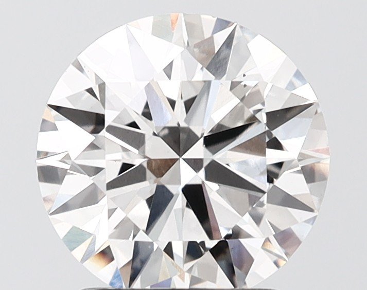 2.09ct H VS2 Rare Carat Ideal Cut Round Lab Grown Diamond