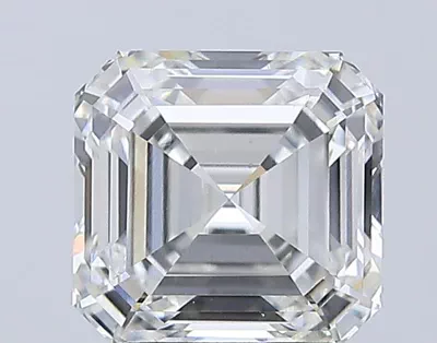 2.48ct G VS1 Rare Carat Ideal Cut Asscher Lab Grown Diamond