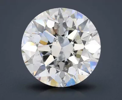 6.51ct H SI1 Rare Carat Ideal Cut Round Diamond