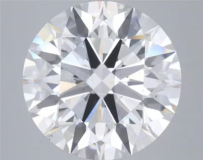 9.10ct F SI1 Rare Carat Ideal Cut Round Lab Grown Diamond