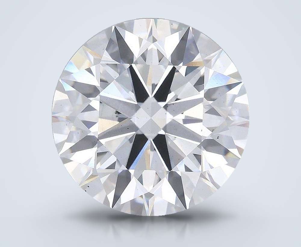 9.10ct F SI1 Rare Carat Ideal Cut Round Lab Grown Diamond