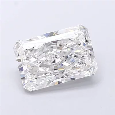 4.13ct E VVS2 Rare Carat Ideal Cut Radiant Lab Grown Diamond