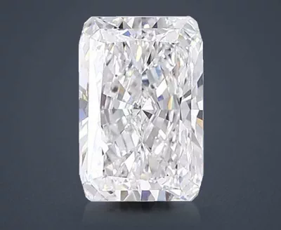 4.13ct E VVS2 Rare Carat Ideal Cut Radiant Lab Grown Diamond