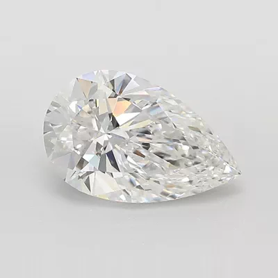 2.09ct E VS1 Rare Carat Ideal Cut Pear Lab Grown Diamond