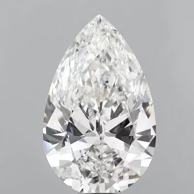 12.01ct F VVS2 Rare Carat Ideal Cut Pear Lab Grown Diamond