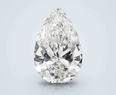 12.01ct F VVS2 Rare Carat Ideal Cut Pear Lab Grown Diamond