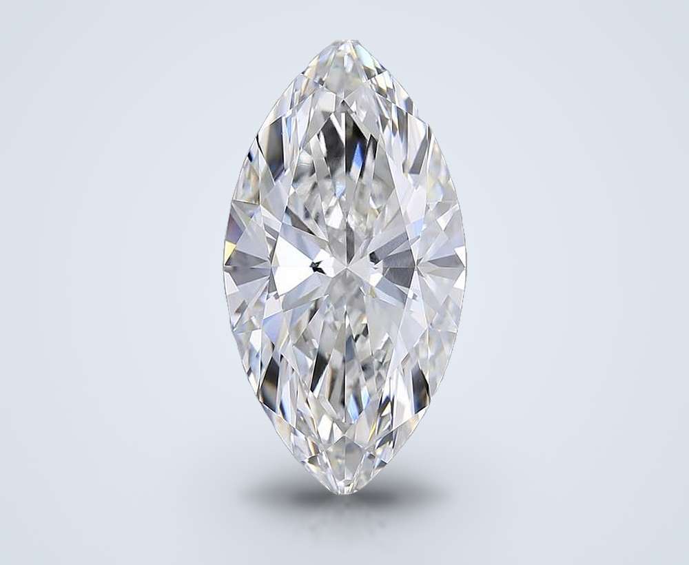 10.05ct E VVS2 Rare Carat Ideal Cut Marquise Lab Grown Diamond