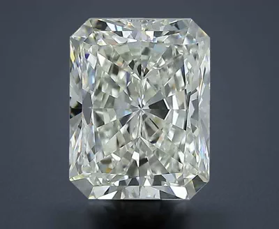 2.54ct K VVS2 Rare Carat Ideal Cut Radiant Diamond