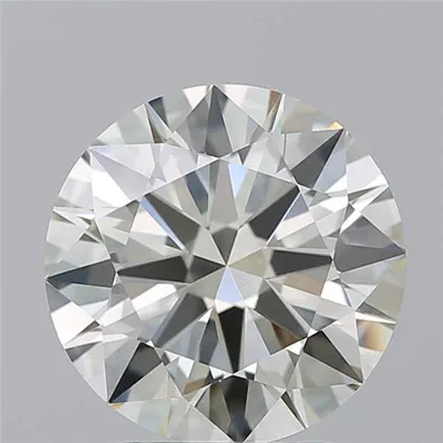 3.25ct K IF Rare Carat Ideal Cut Round Diamond