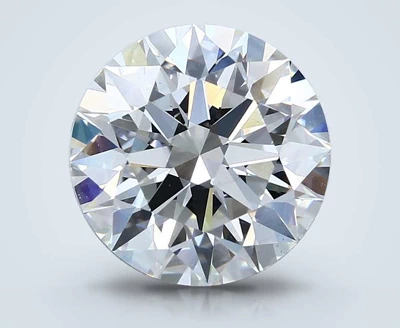 5.01ct F VS2 Rare Carat Ideal Cut Round Lab Grown Diamond