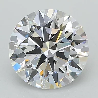 1.57ct E VVS2 Rare Carat Ideal Cut Round Lab Grown Diamond