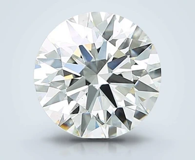 2.07ct F VS2 Rare Carat Ideal Cut Round Lab Grown Diamond