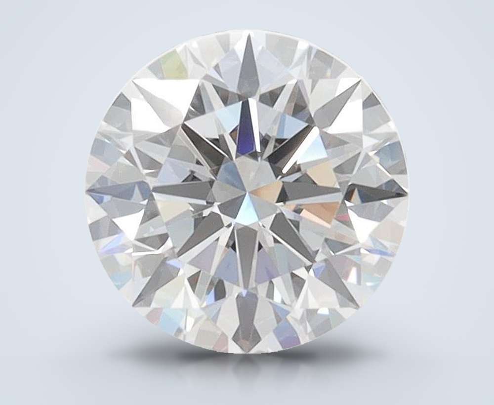 1.51ct D FL Rare Carat Ideal Cut Round Lab Grown Diamond