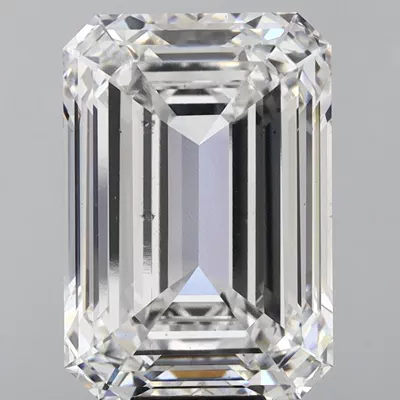 16.27ct F VS1 Rare Carat Ideal Cut Emerald Lab Grown Diamond