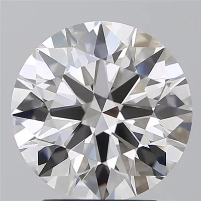 3.01ct F IF Rare Carat Ideal Cut Round Diamond