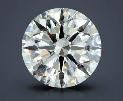 3.01ct K VS2 Rare Carat Ideal Cut Round Diamond