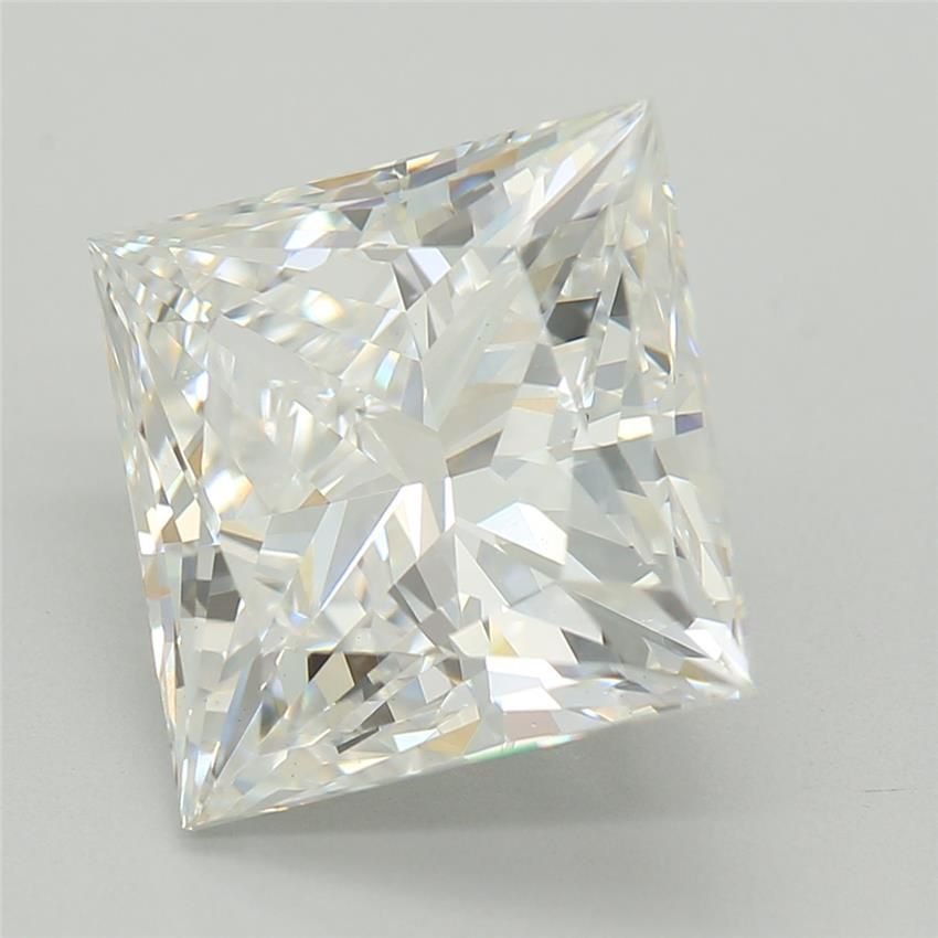 3.05ct E VS1 Rare Carat Ideal Cut Princess Lab Grown Diamond
