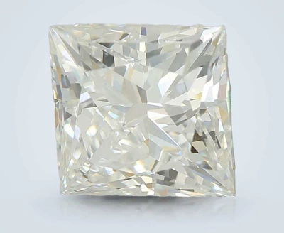 3.05ct E VS1 Rare Carat Ideal Cut Princess Lab Grown Diamond