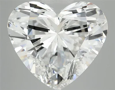 6.94ct E VVS2 Rare Carat Ideal Cut Heart Lab Grown Diamond