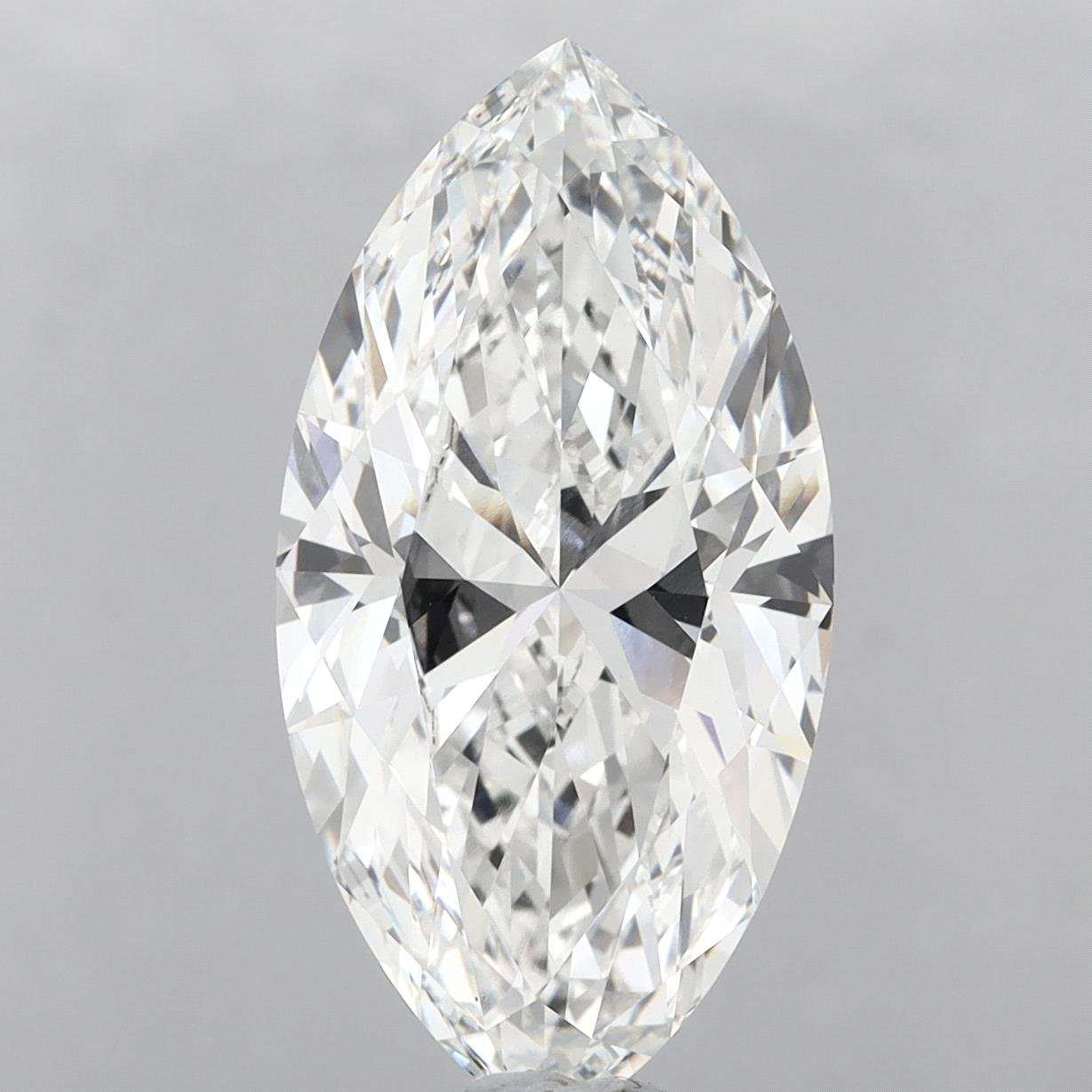 15.07ct F VS1 Rare Carat Ideal Cut Marquise Lab Grown Diamond
