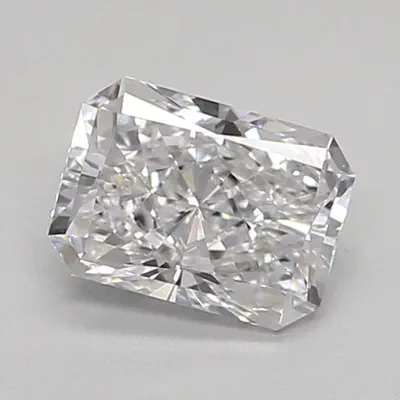 0.61ct D VVS2 Rare Carat Ideal Cut Radiant Lab Grown Diamond