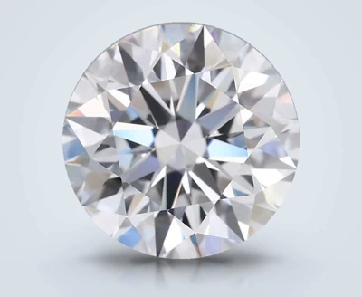 2.14ct D SI1 Rare Carat Ideal Cut Round Lab Grown Diamond
