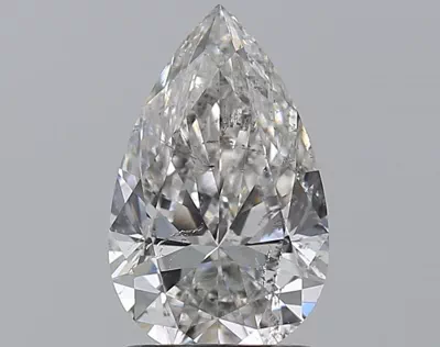 1.29ct F SI2 Rare Carat Ideal Cut Pear Diamond