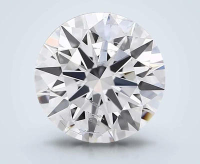 3.23ct D SI2 Rare Carat Ideal Cut Round Lab Grown Diamond
