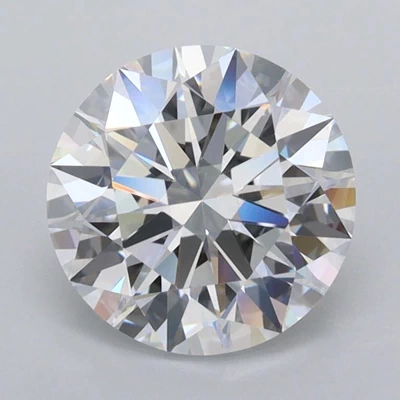 1.94ct D FL Rare Carat Ideal Cut Round Lab Grown Diamond