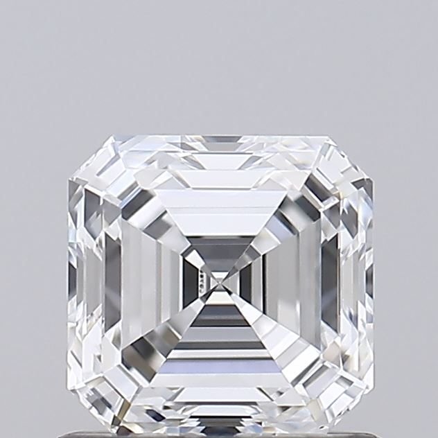 0.86ct D VVS2 Rare Carat Ideal Cut Asscher Lab Grown Diamond