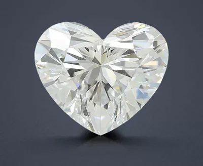 2.08ct D VS1 Rare Carat Ideal Cut Heart Lab Grown Diamond