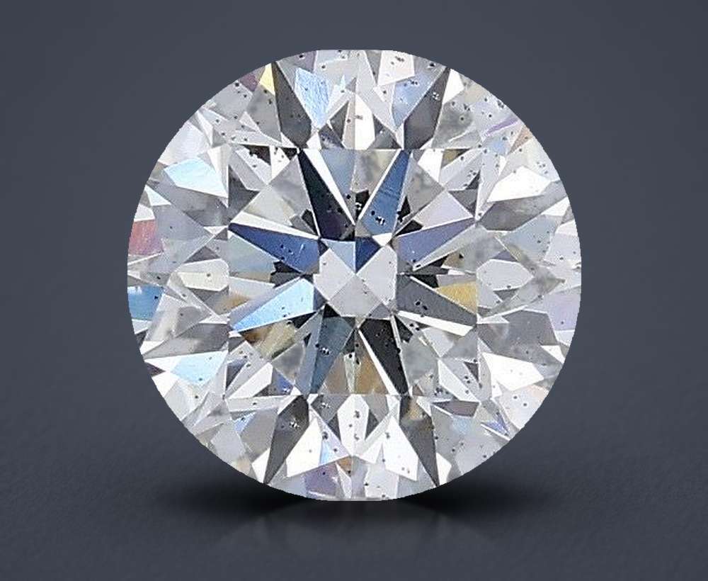 1.03ct F SI2 Excellent Cut Round Lab Grown Diamond